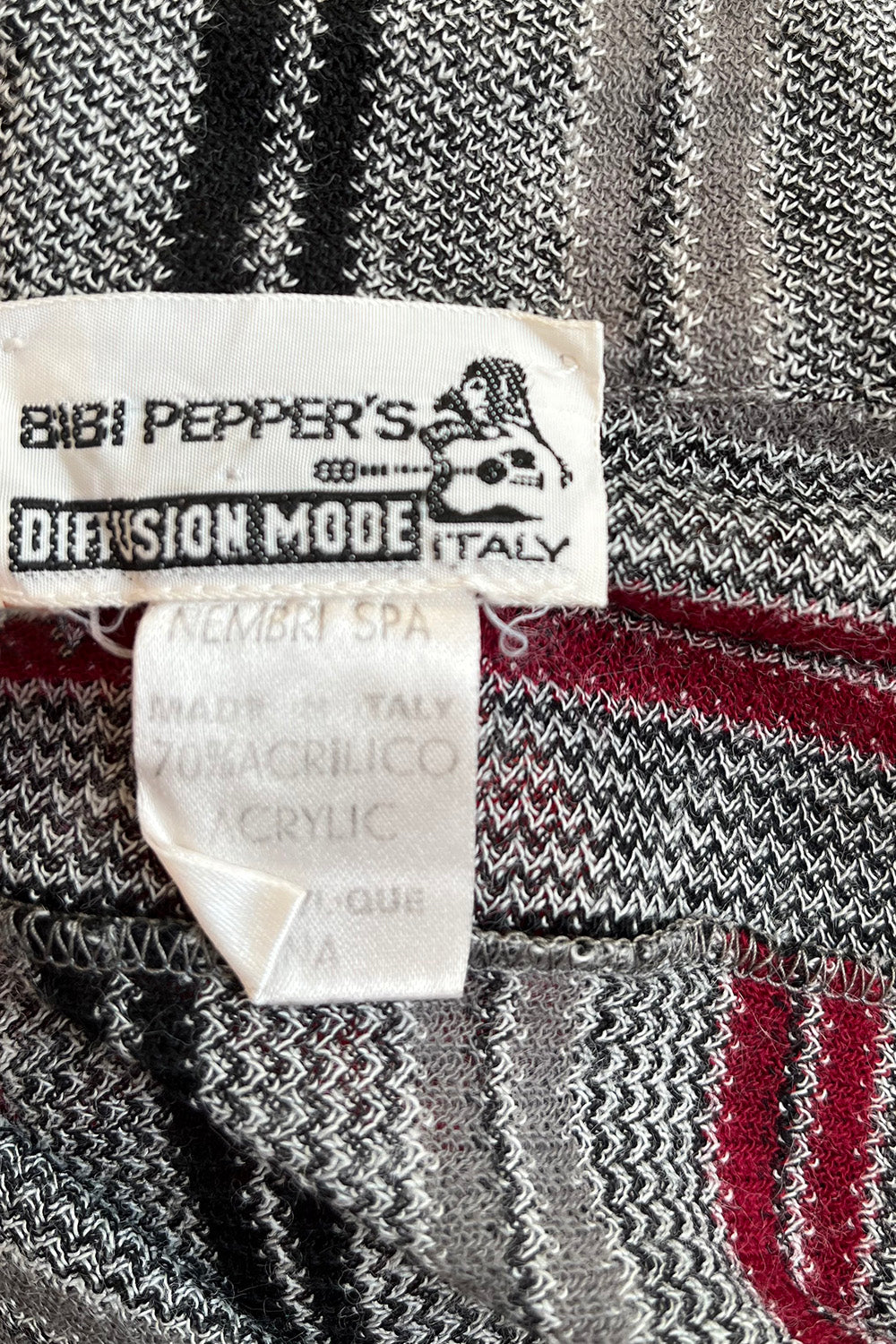  Vintage deadstock top jaren 70 origineel met labels detail