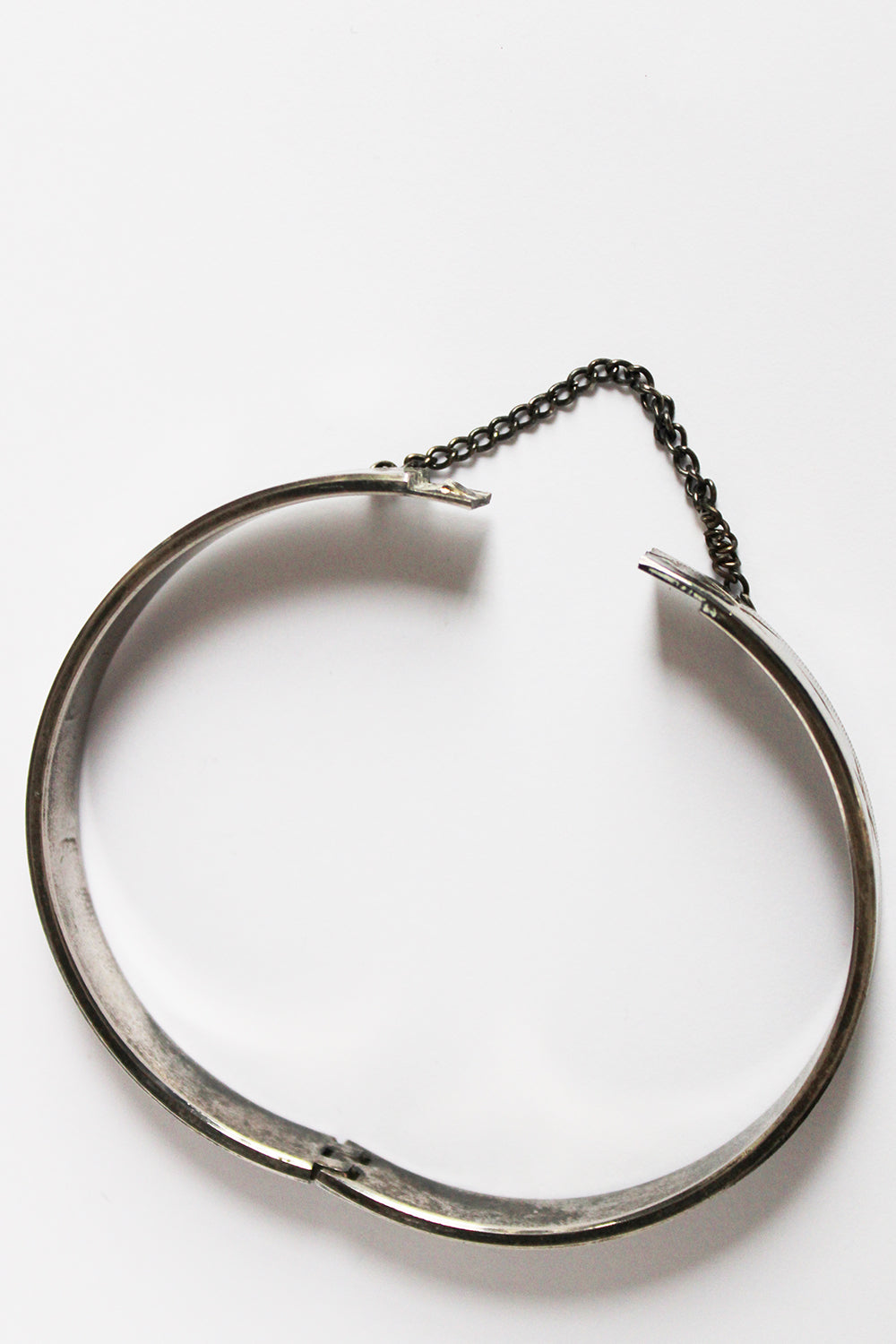 Vintage bewerkte metalen armband