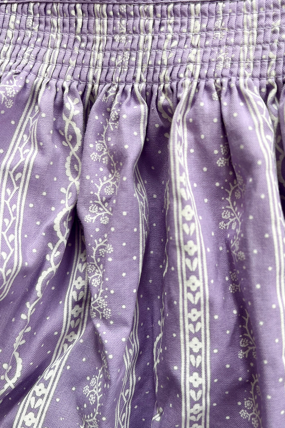 Vintage folklore schort