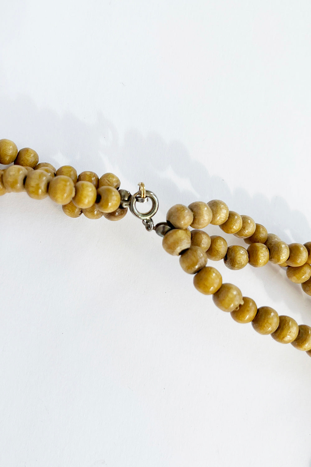 Vintage gedraaide kralenketting