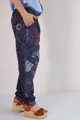 Vintage handgemaakte batik broek