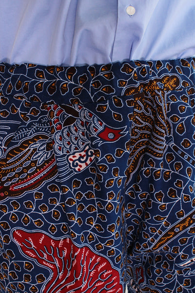 Vintage handgemaakte batik broek