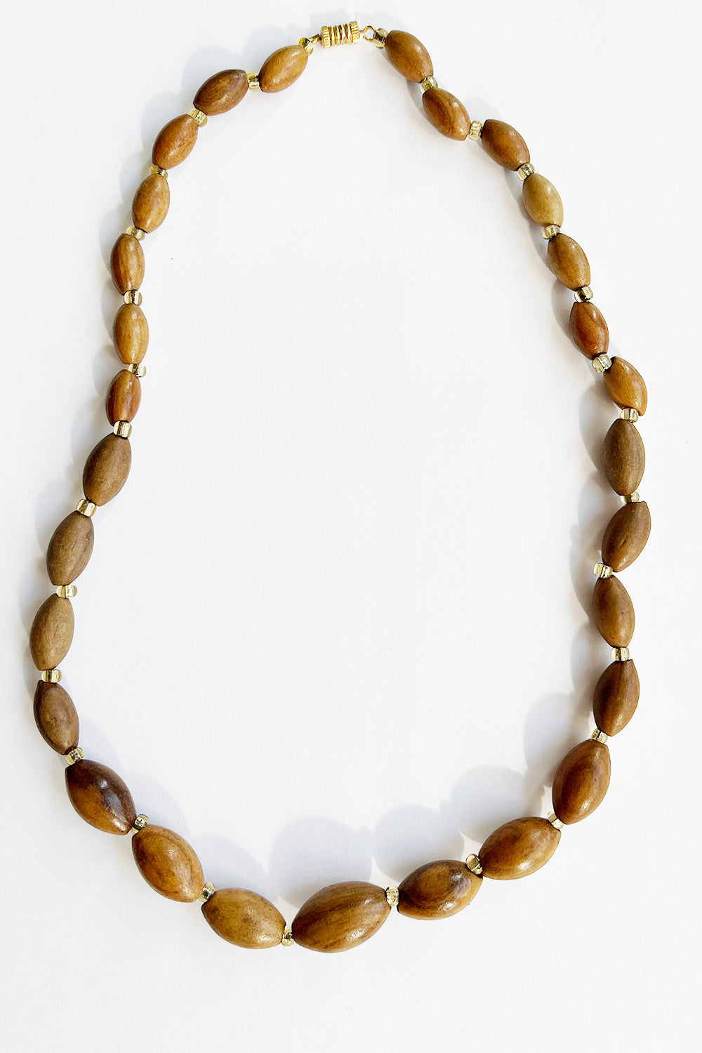 Vintage handgemaakte kralenketting