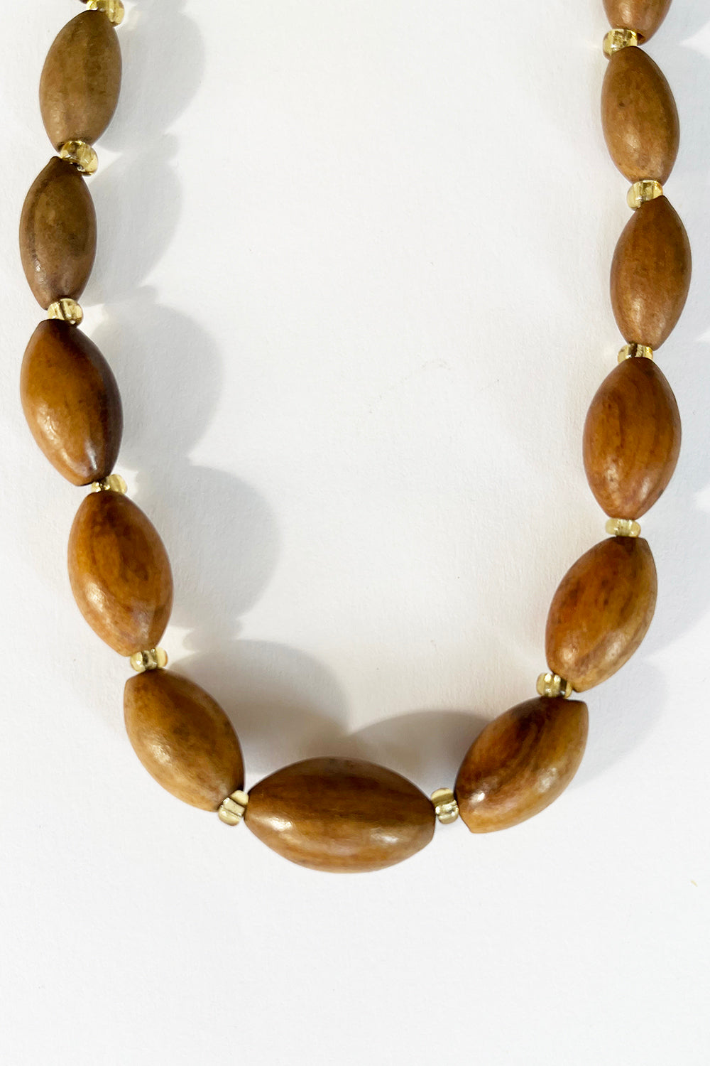 Vintage handgemaakte kralenketting