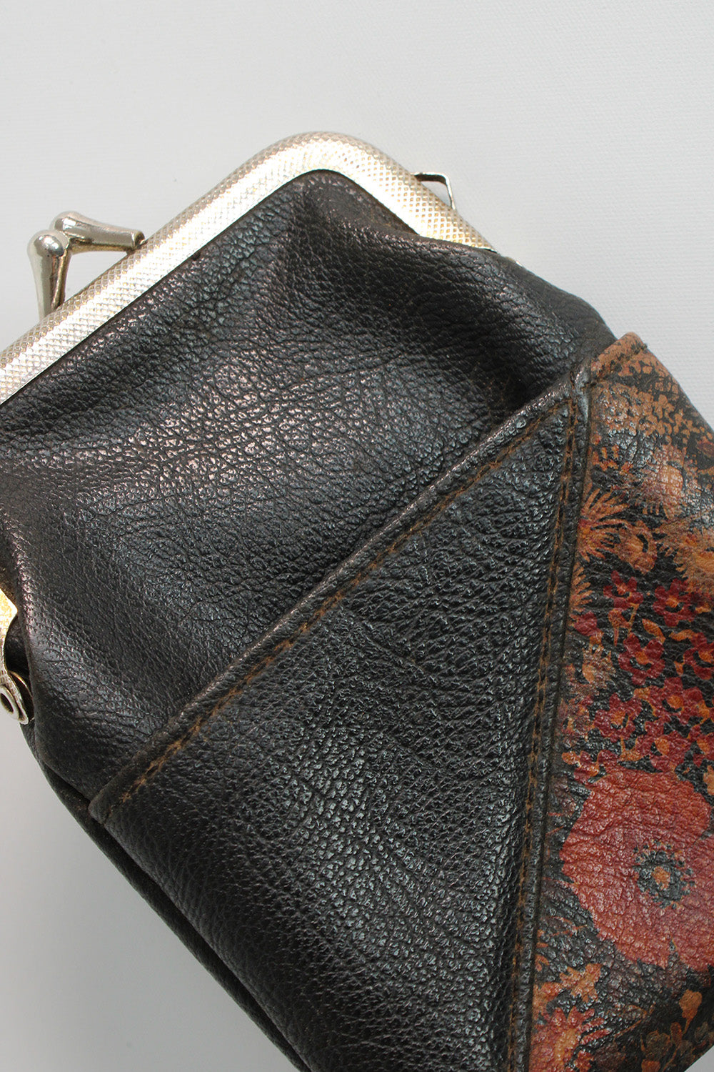 Vintage handgemaakte portemonnee