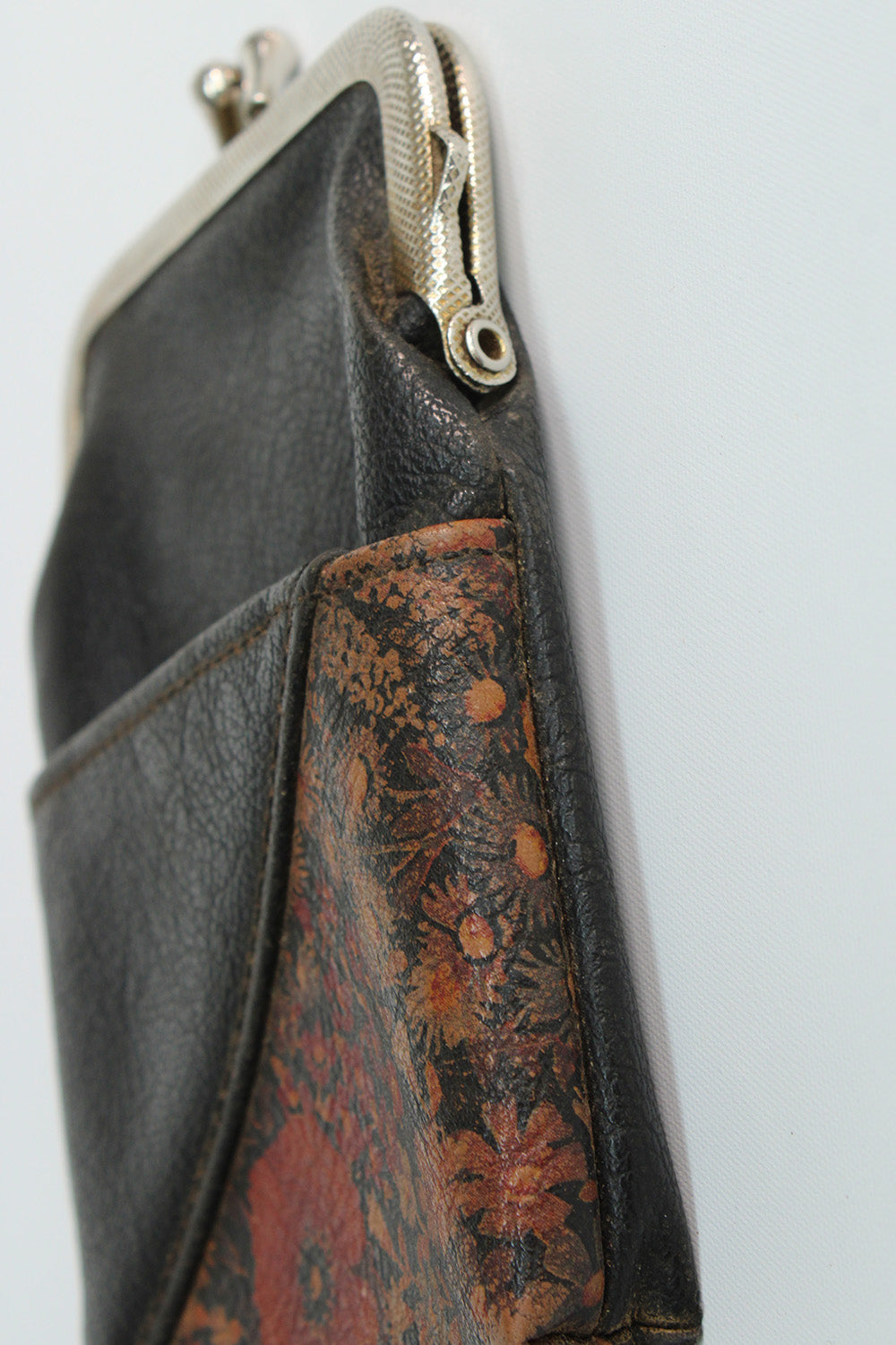 Vintage handgemaakte portemonnee