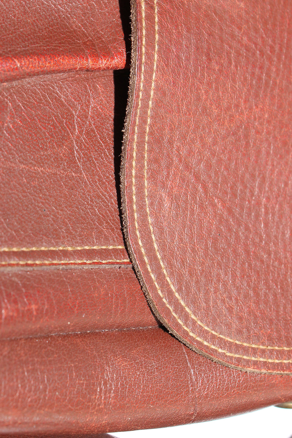 Vintage handgemaakte schoudertas