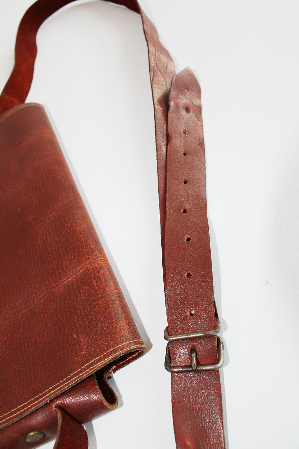 Vintage handgemaakte schoudertas