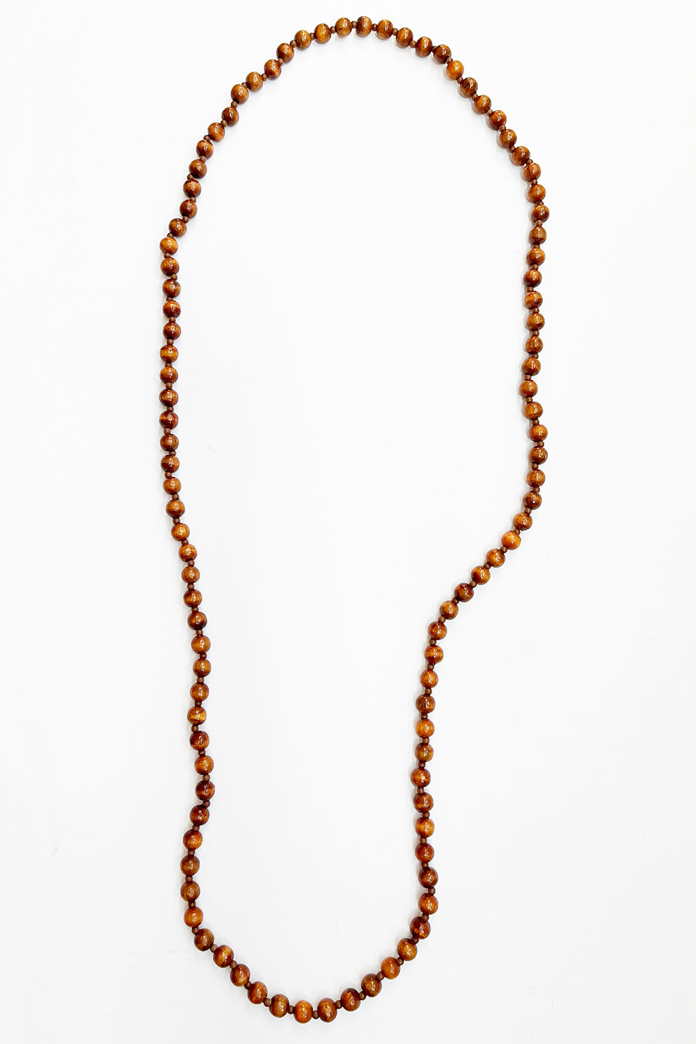 Vintage houten kralenketting
