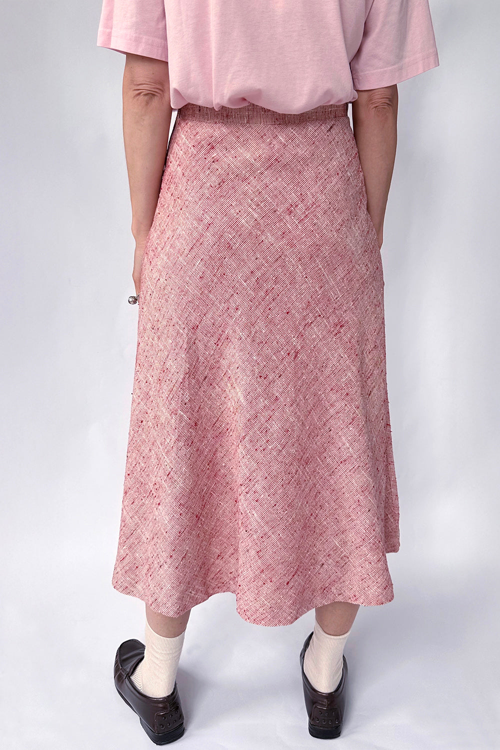 Vintage jaren 70 midi rok