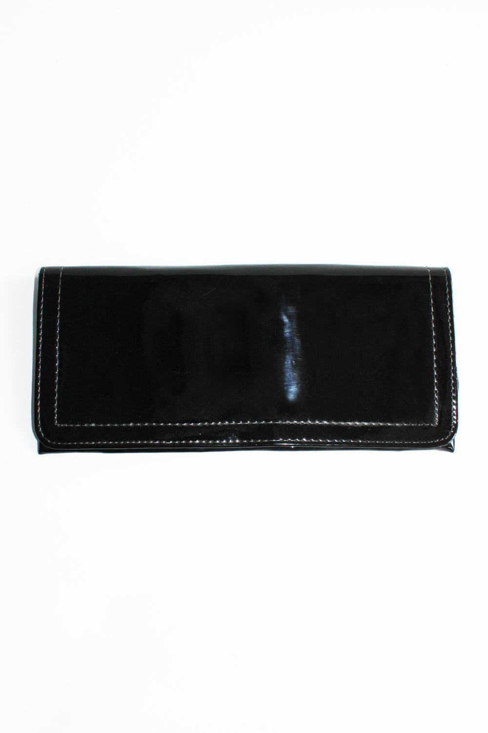 Vintage lakleer clutch