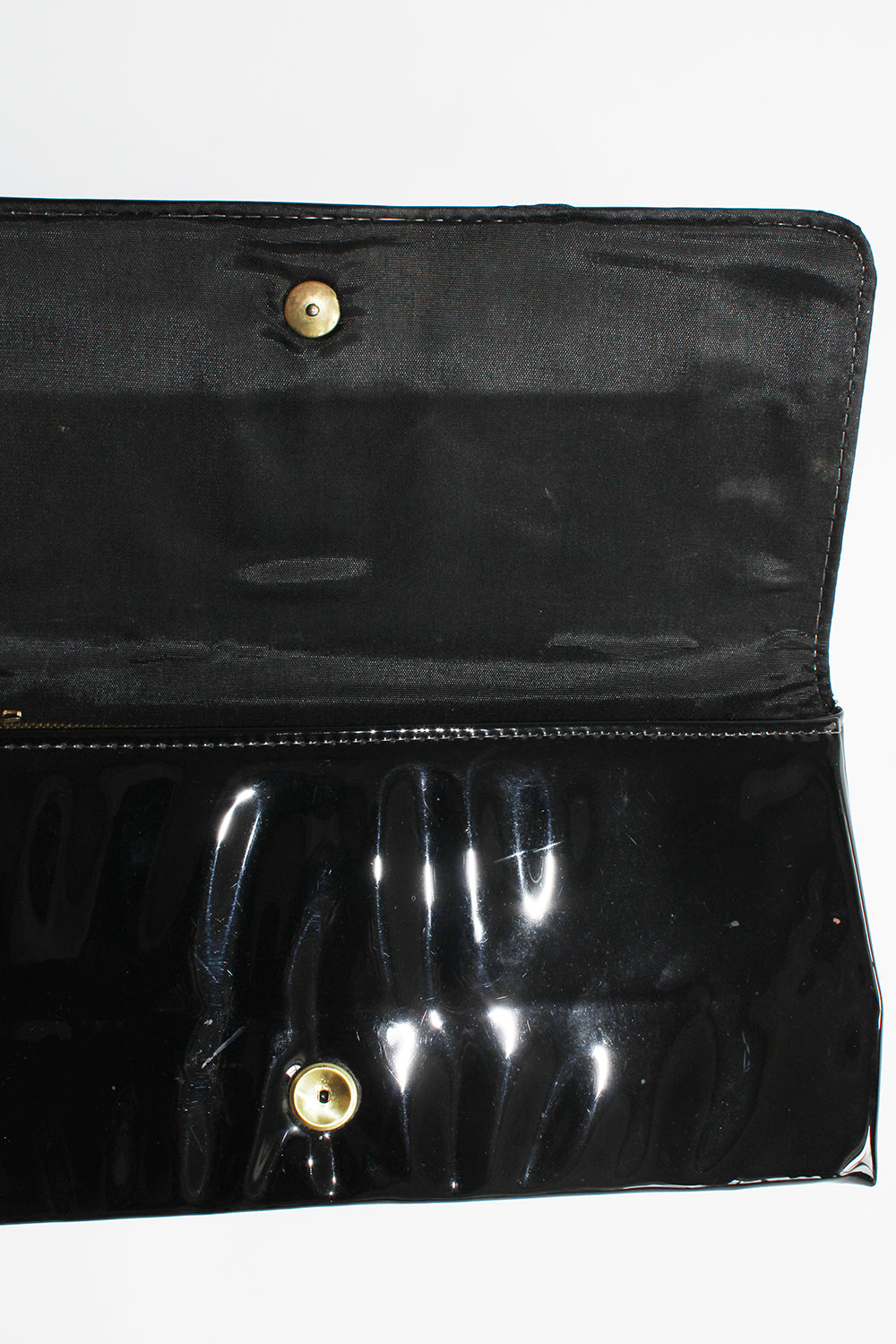 Vintage lakleer clutch