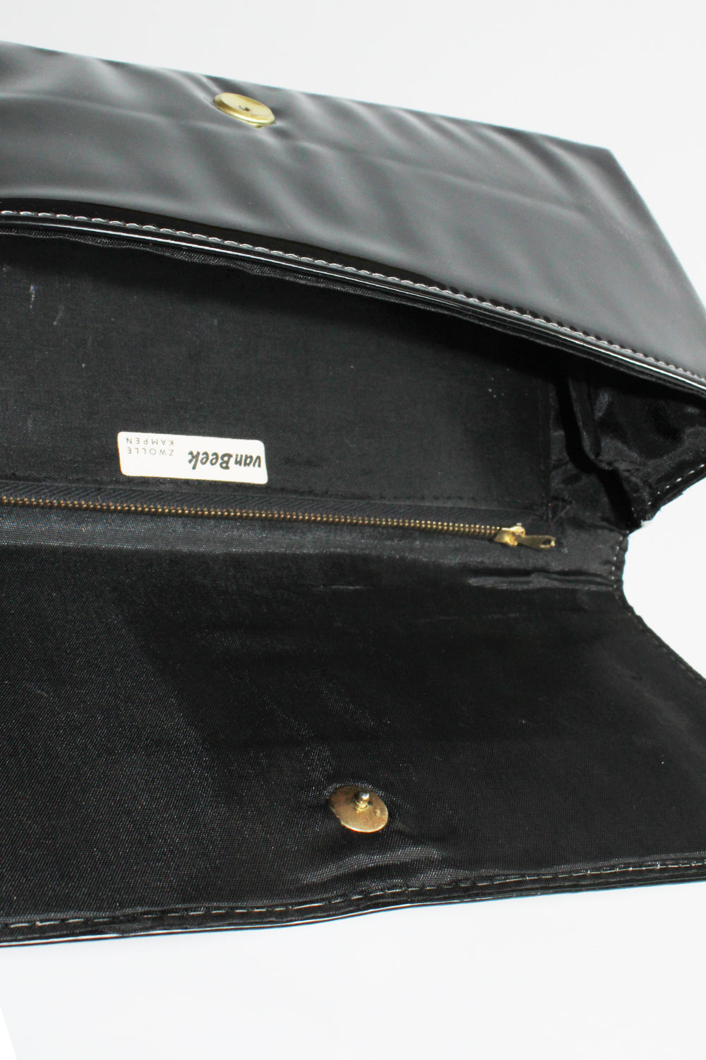 Vintage lakleer clutch