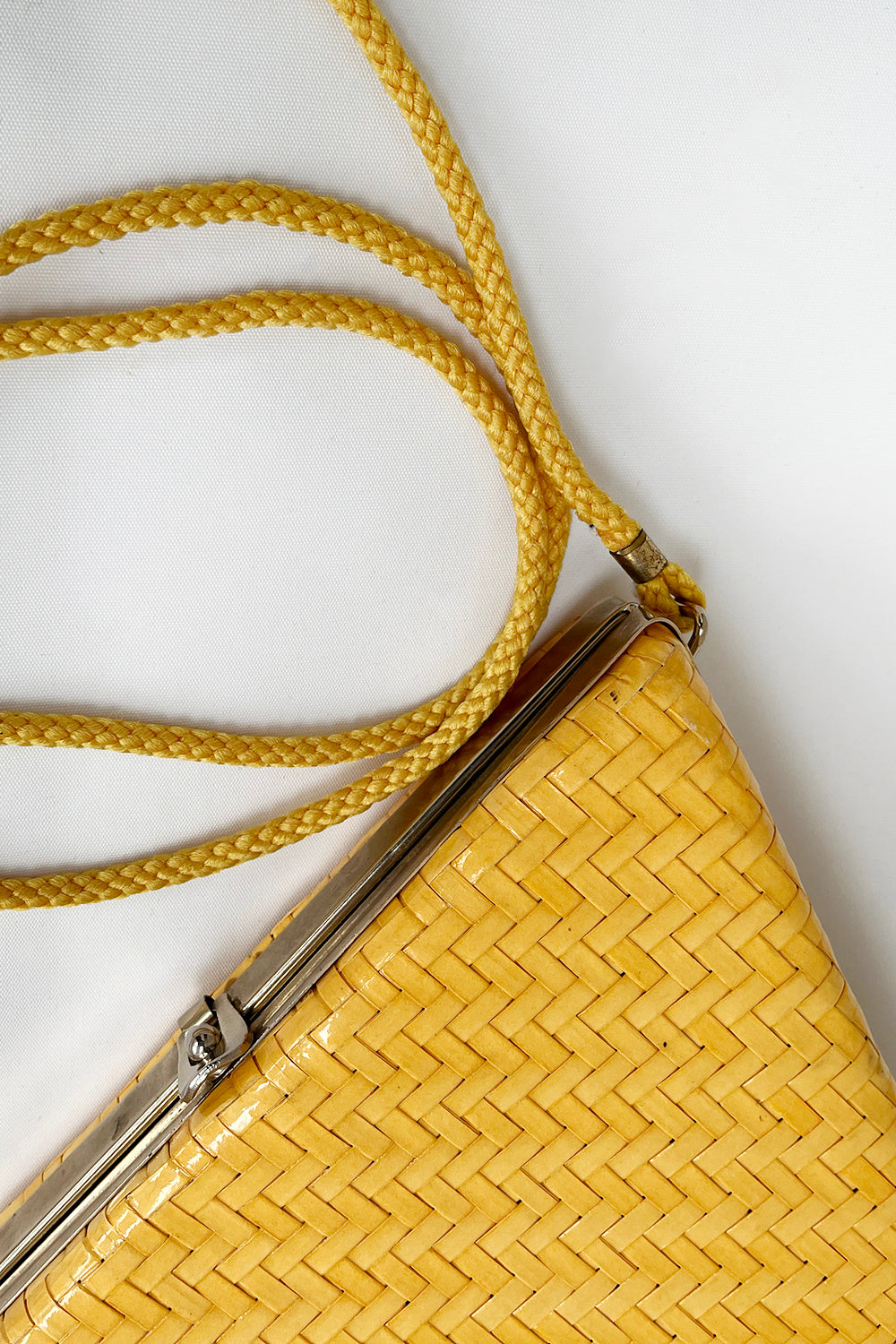 Vintage sixties trapezium schoudertas