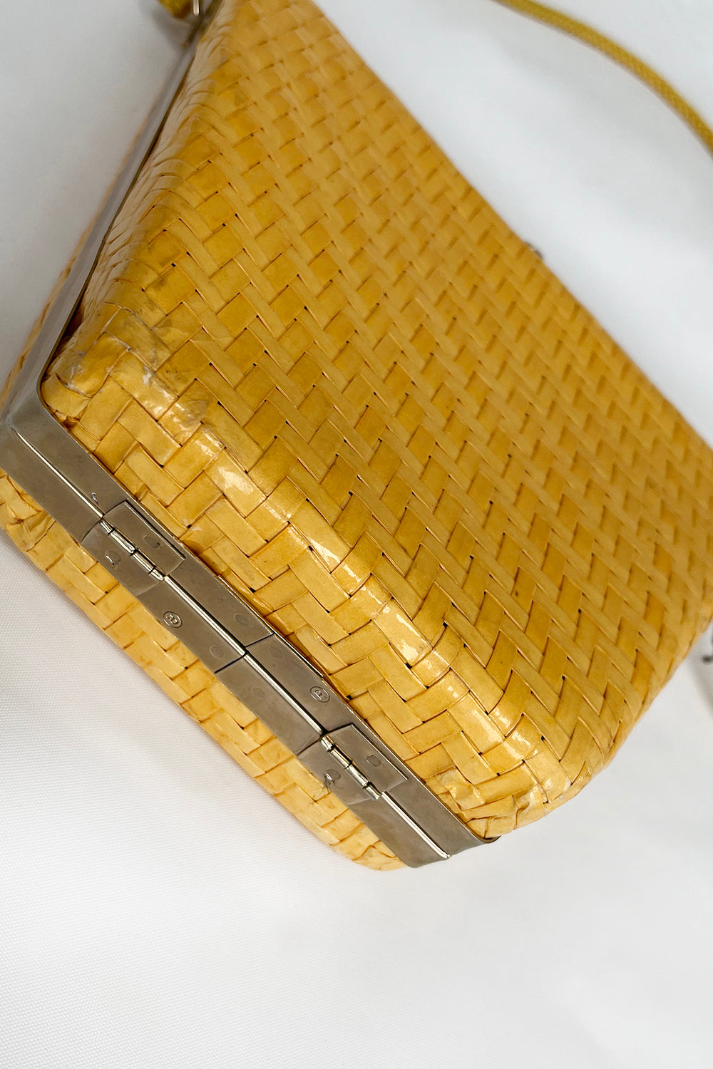Vintage sixties trapezium schoudertas