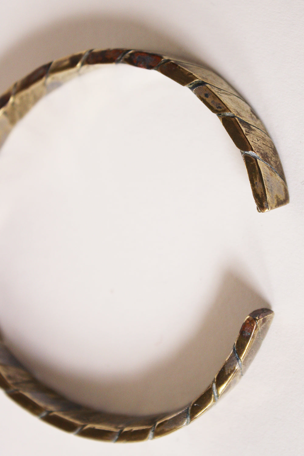 1970s vintage metalen klemarmband