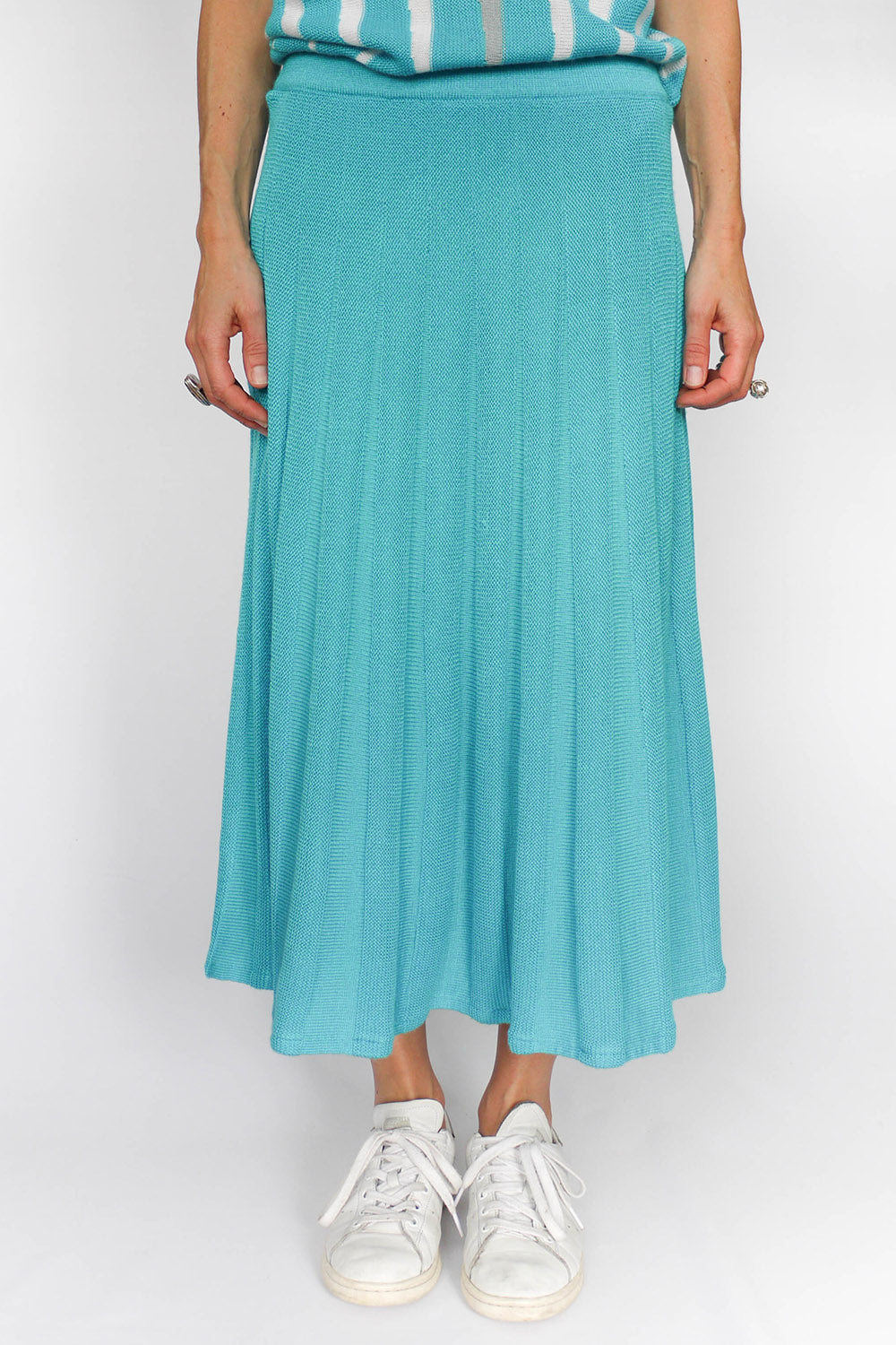 Gebreide vintage 70s rok_1