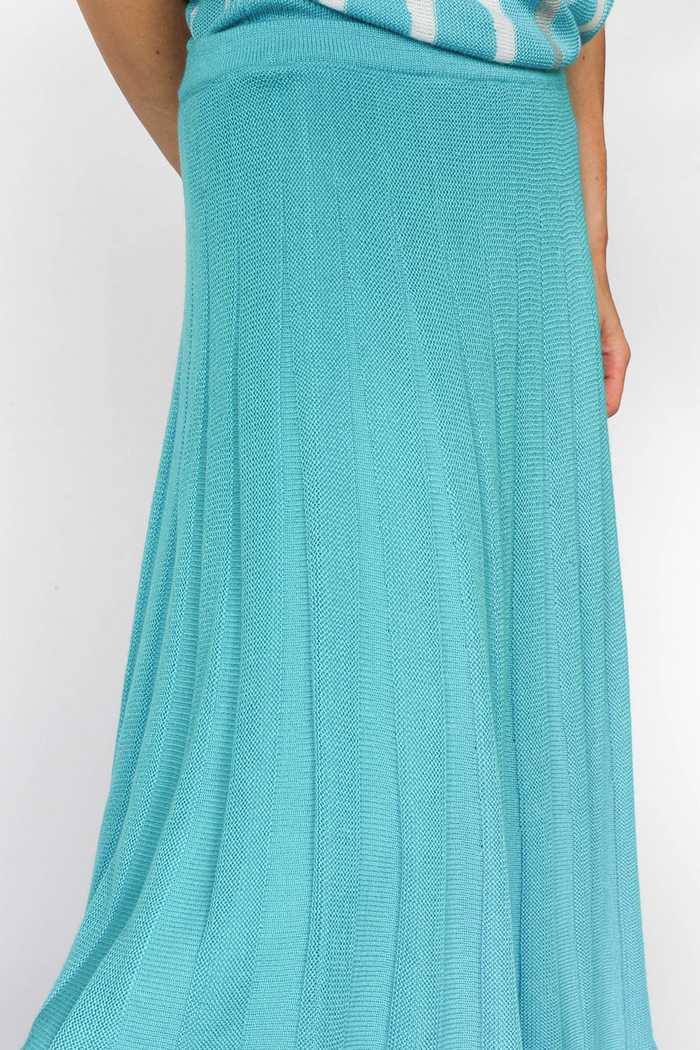 Gebreide vintage 70s rok_3
