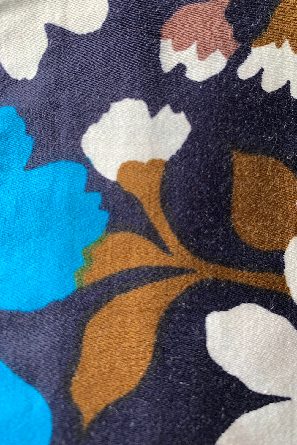 Vintage sixties floral jurk