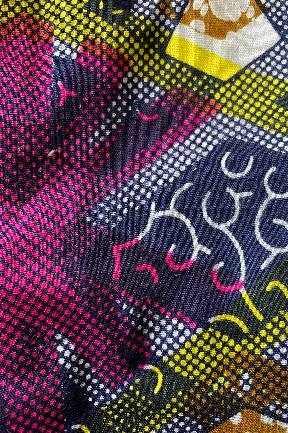 Vintage Afrikaanse Batik jurk