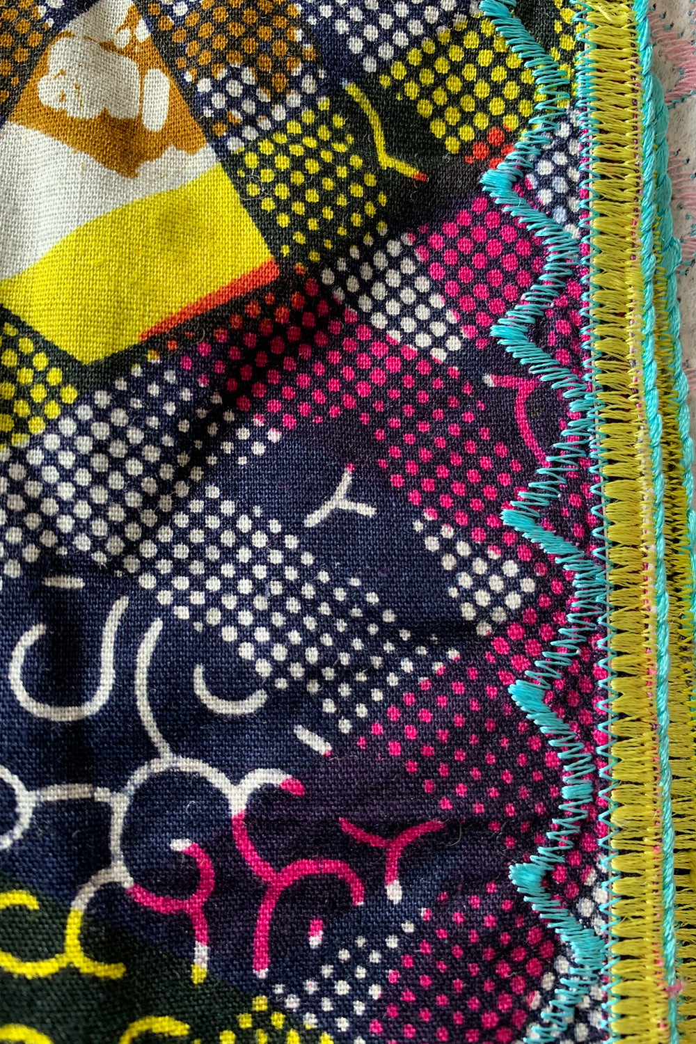 Vintage Afrikaanse Batik jurk
