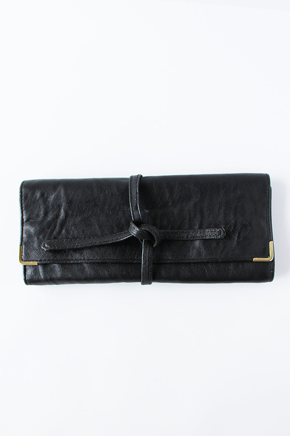 Vintage folded clutch wallet