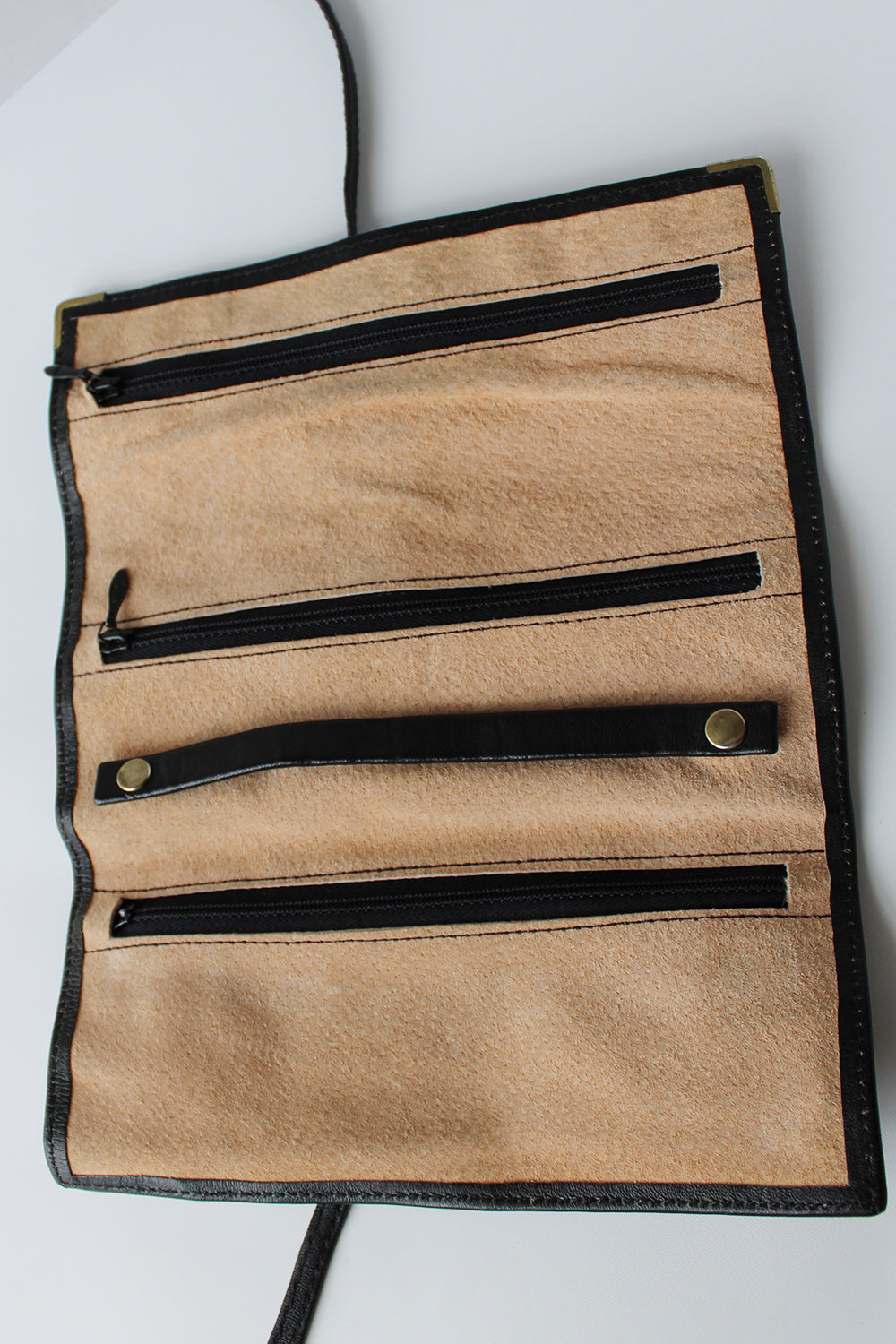 Vintage folded clutch wallet