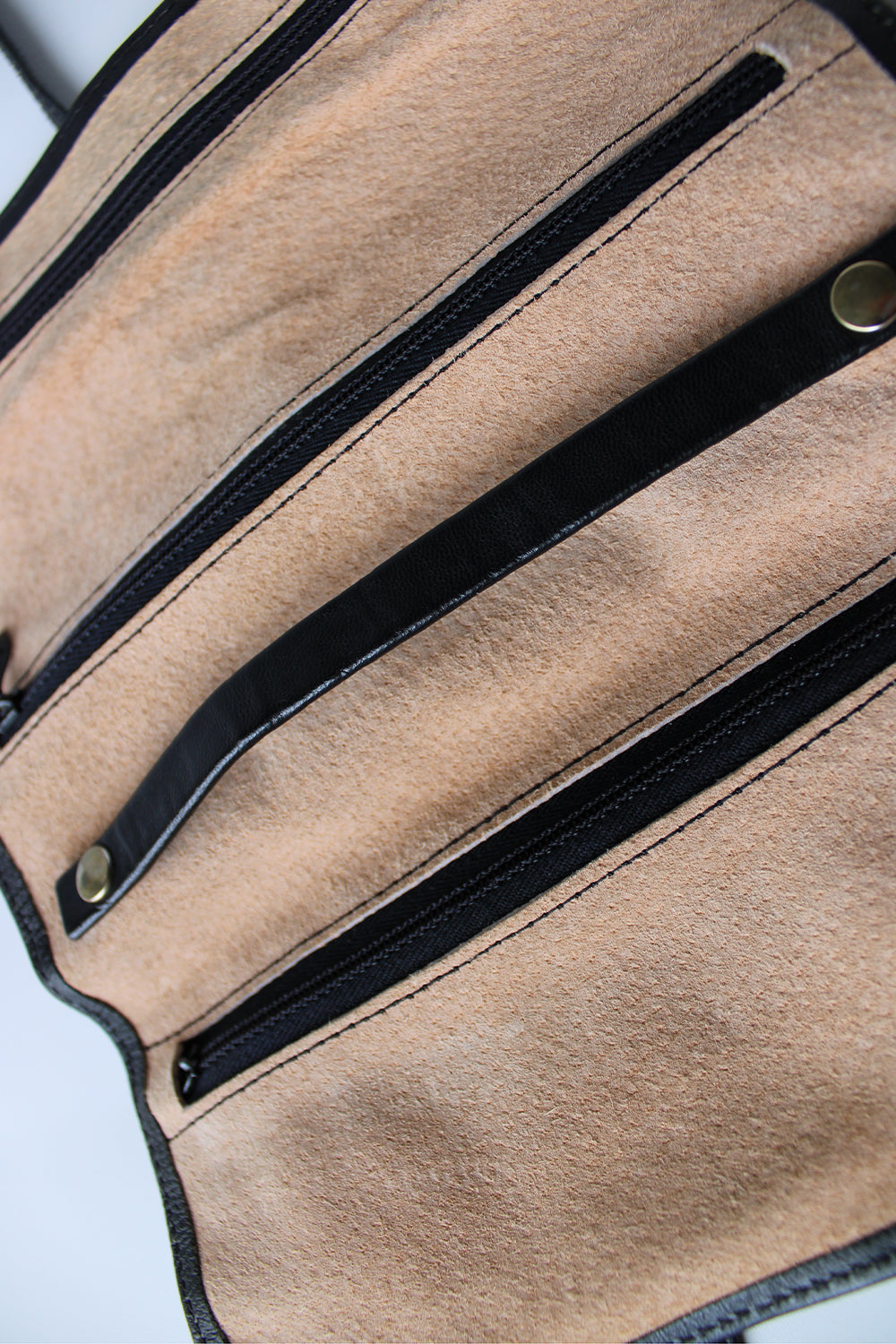 Vintage folded clutch wallet