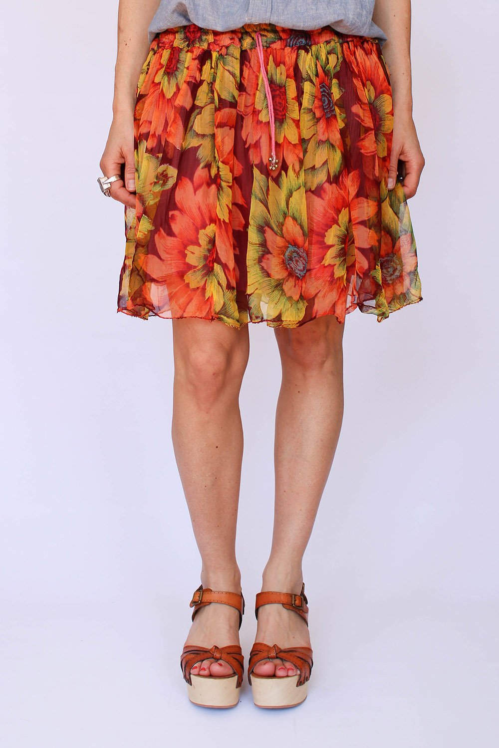 Indiase vintage mini rok_1