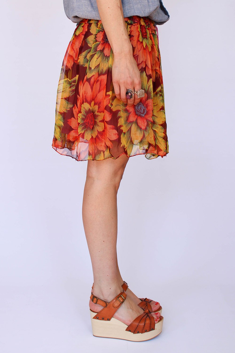 Indiase vintage mini rok_2