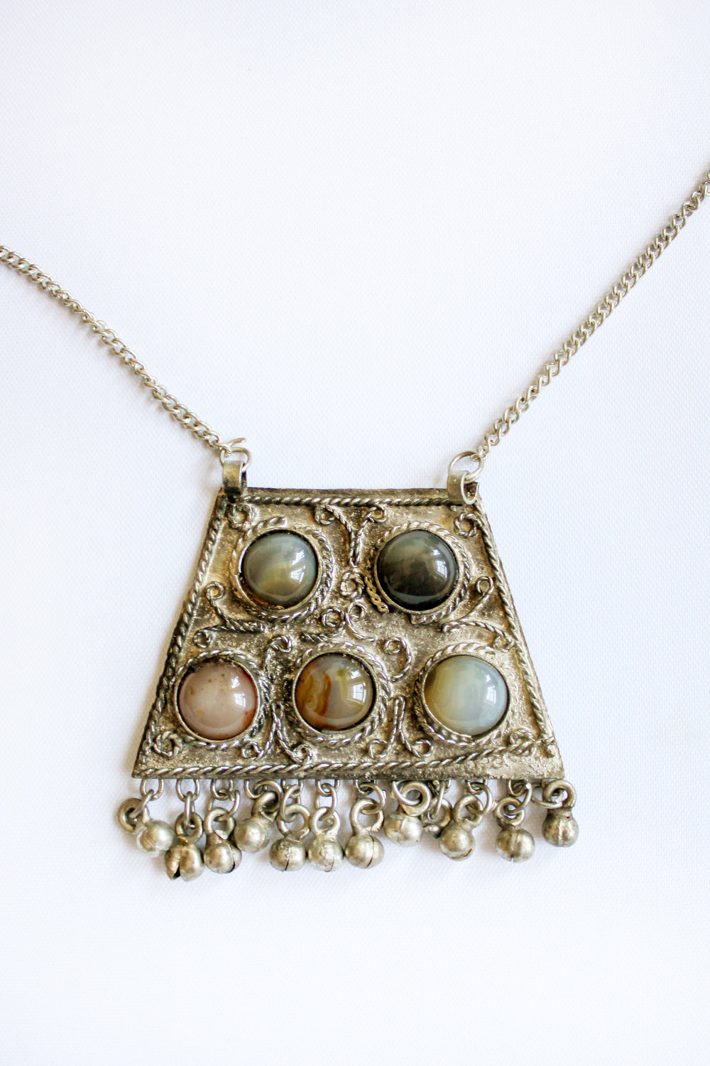Indiase vintage ketting_9b Edelsteen Mineraal Agaat
