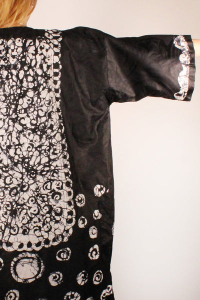 Vintage 1970s Batik tuniek