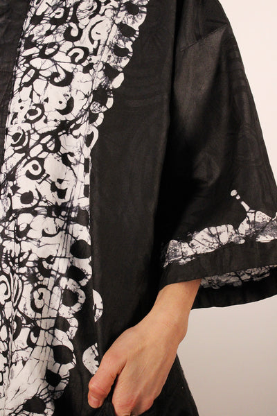 Vintage 1970s Batik tuniek