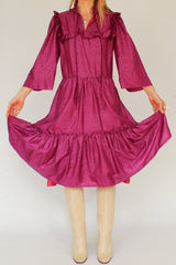 Vintage 1970s trapeze jurk