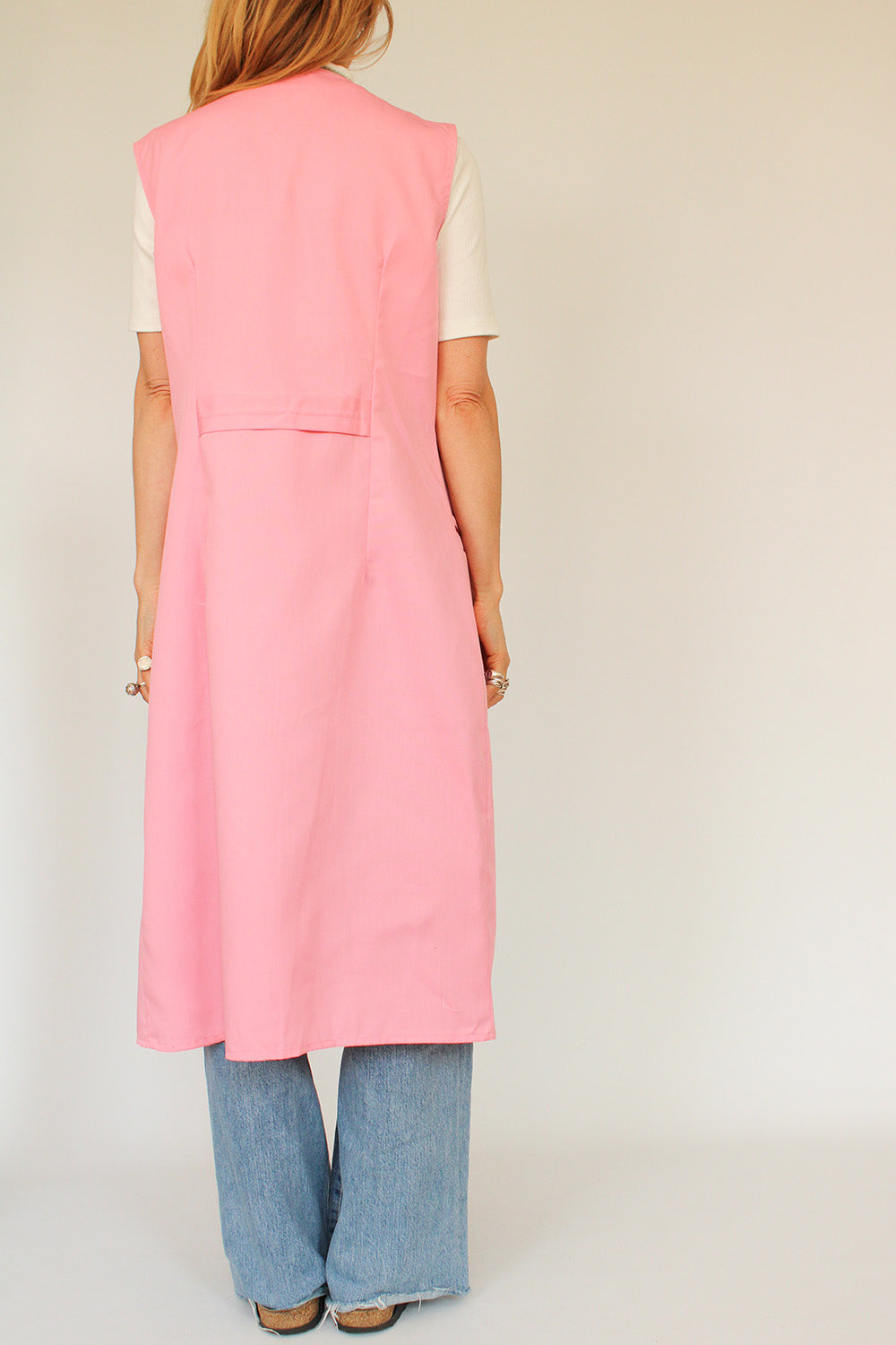 Vintage 1970s werkschort jurk