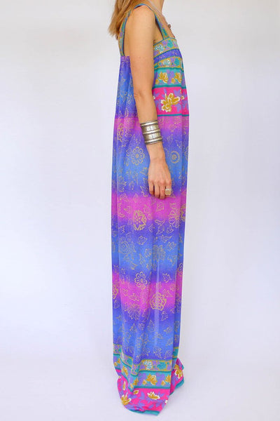 Vintage 60s maxi jurk_2