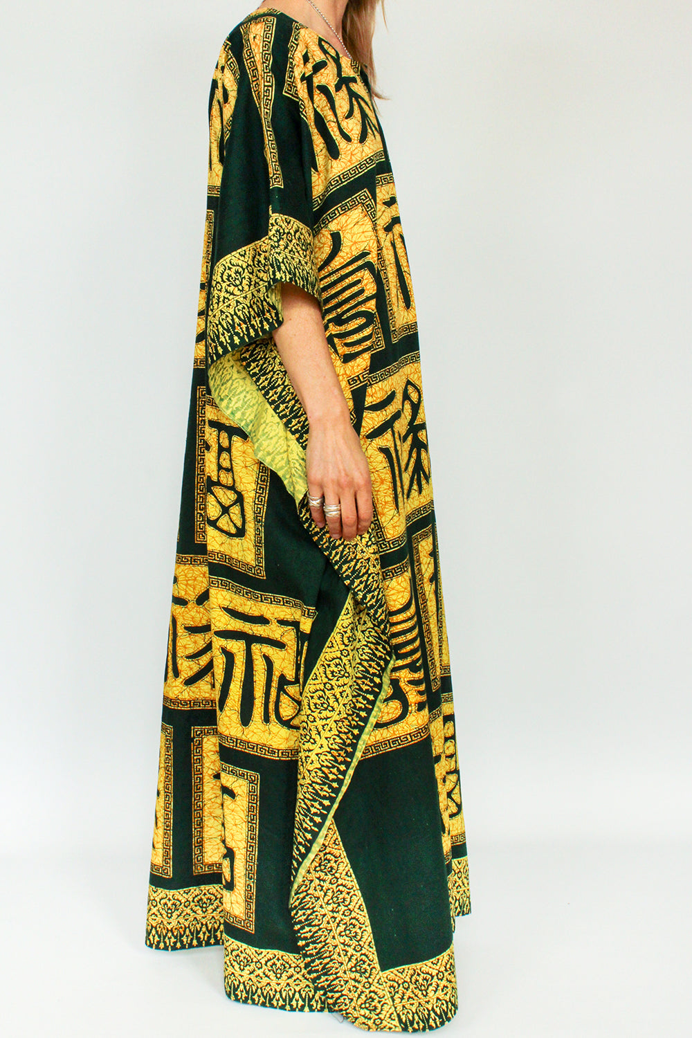 Vintage 70s Batik kaftan