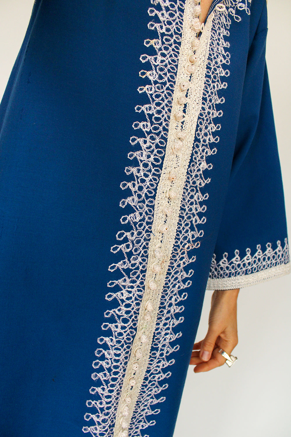 Vintage 70s Bohemian kaftan jurk