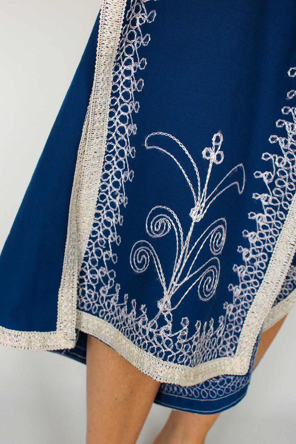 Vintage 70s Bohemian kaftan jurk