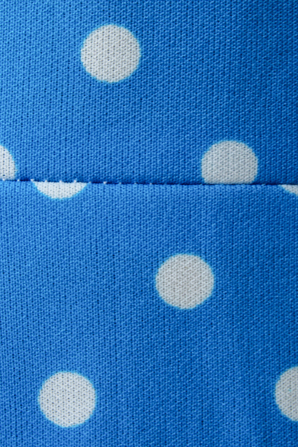Vintage 70s polka dot jurk