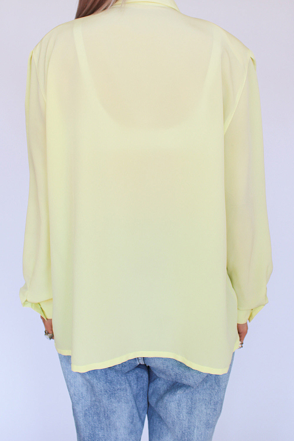 Vintage 80s secretary blouse_4