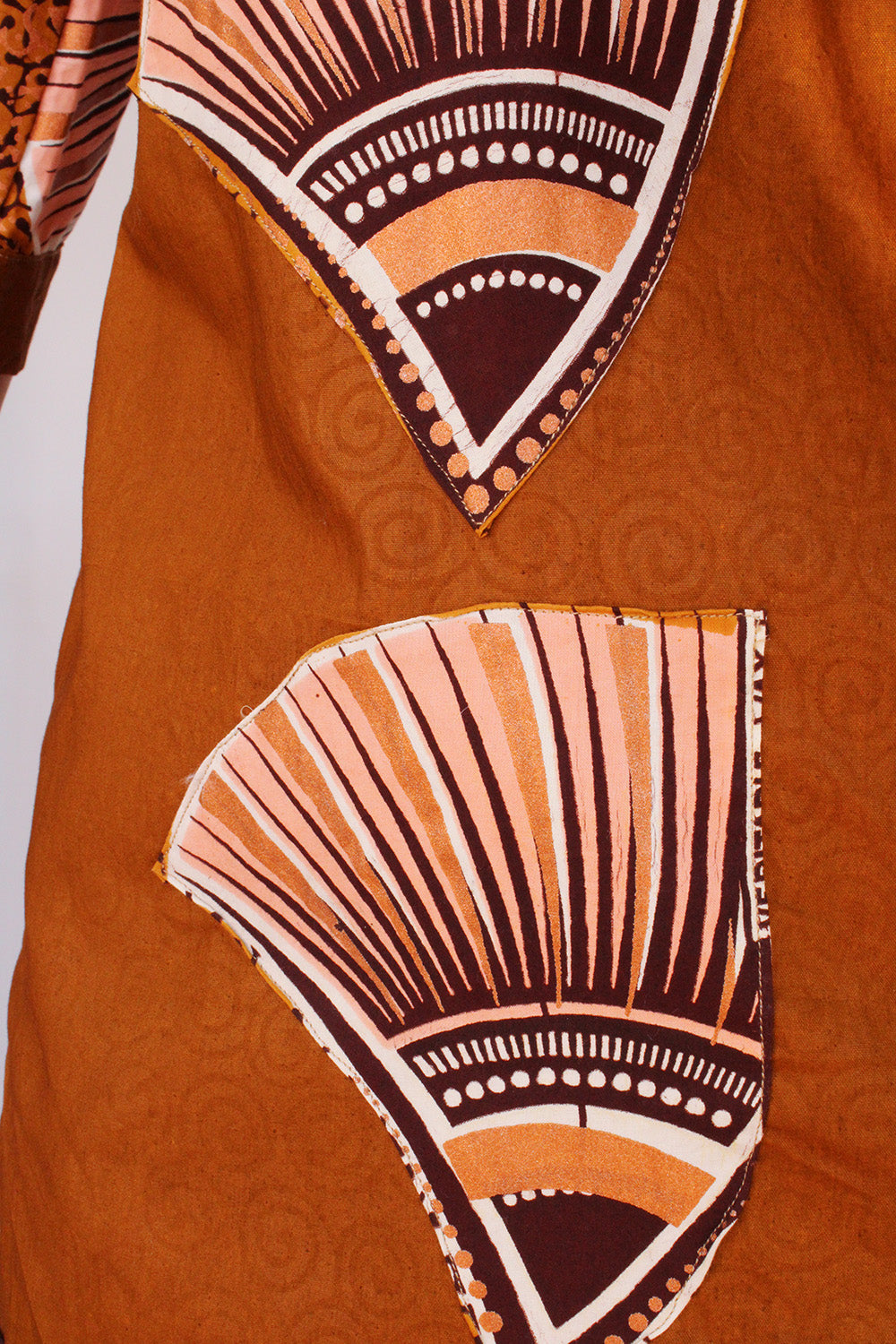 Vintage Afrikaanse Batik tuniek