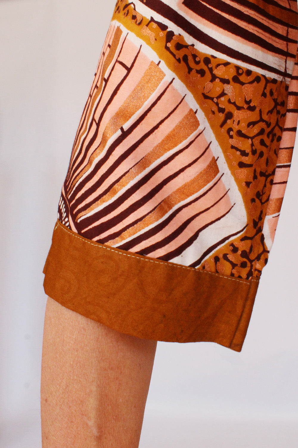 Vintage Afrikaanse Batik tuniek