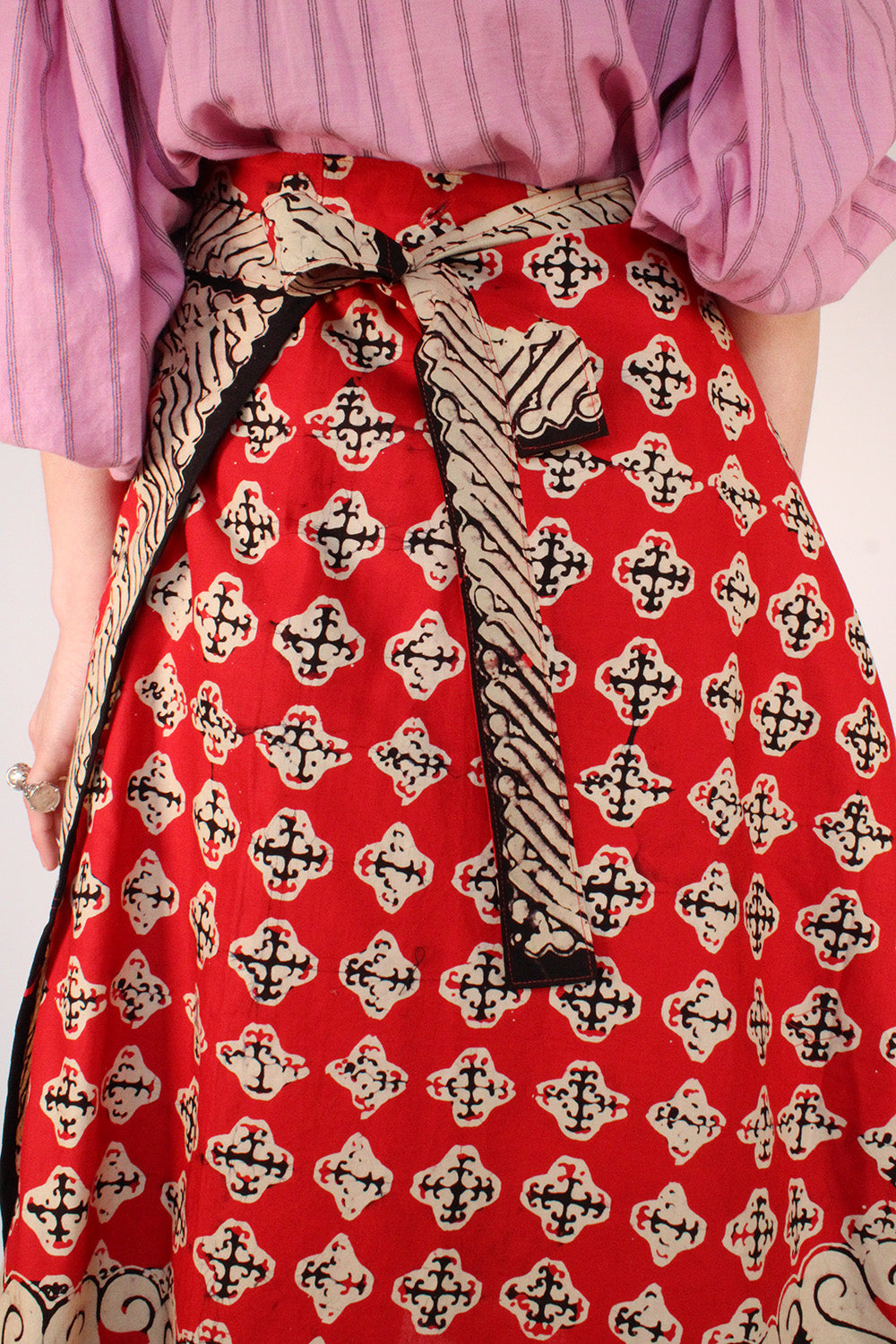 Vintage Batik wikkelrok