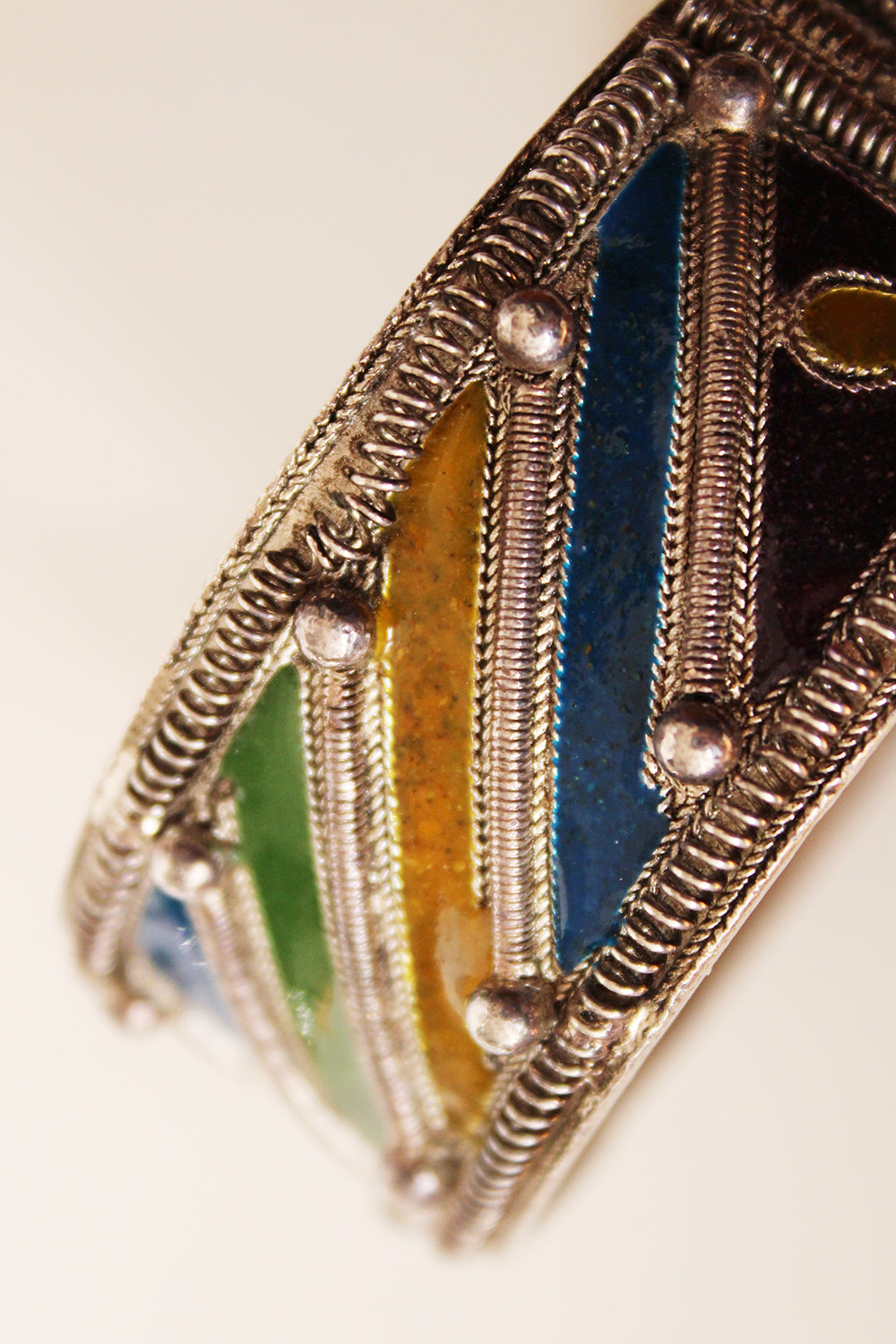 Vintage Ethnic metalen armband
