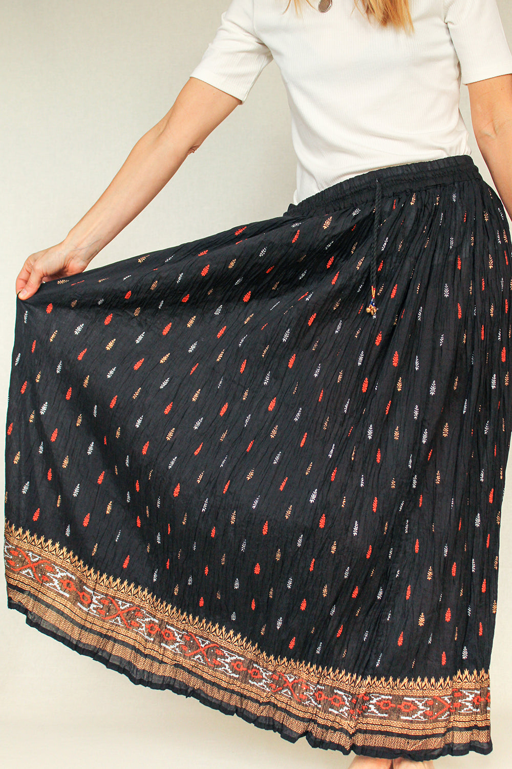 Vintage Indiase hippie rok