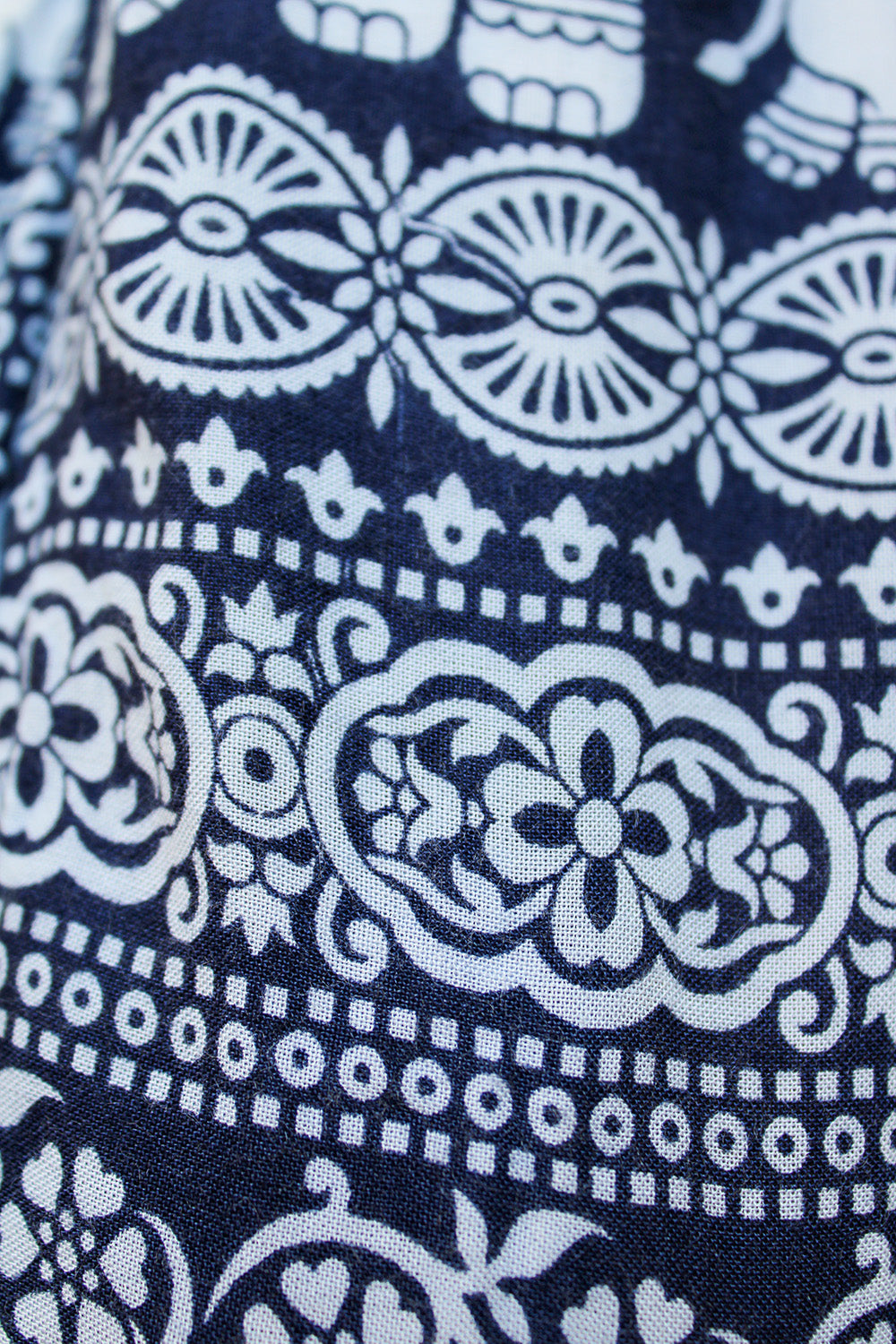 Vintage Indiase wijde broek