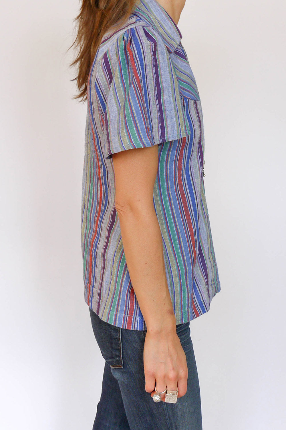 Vintage 70s India katoenen tuniek_1
