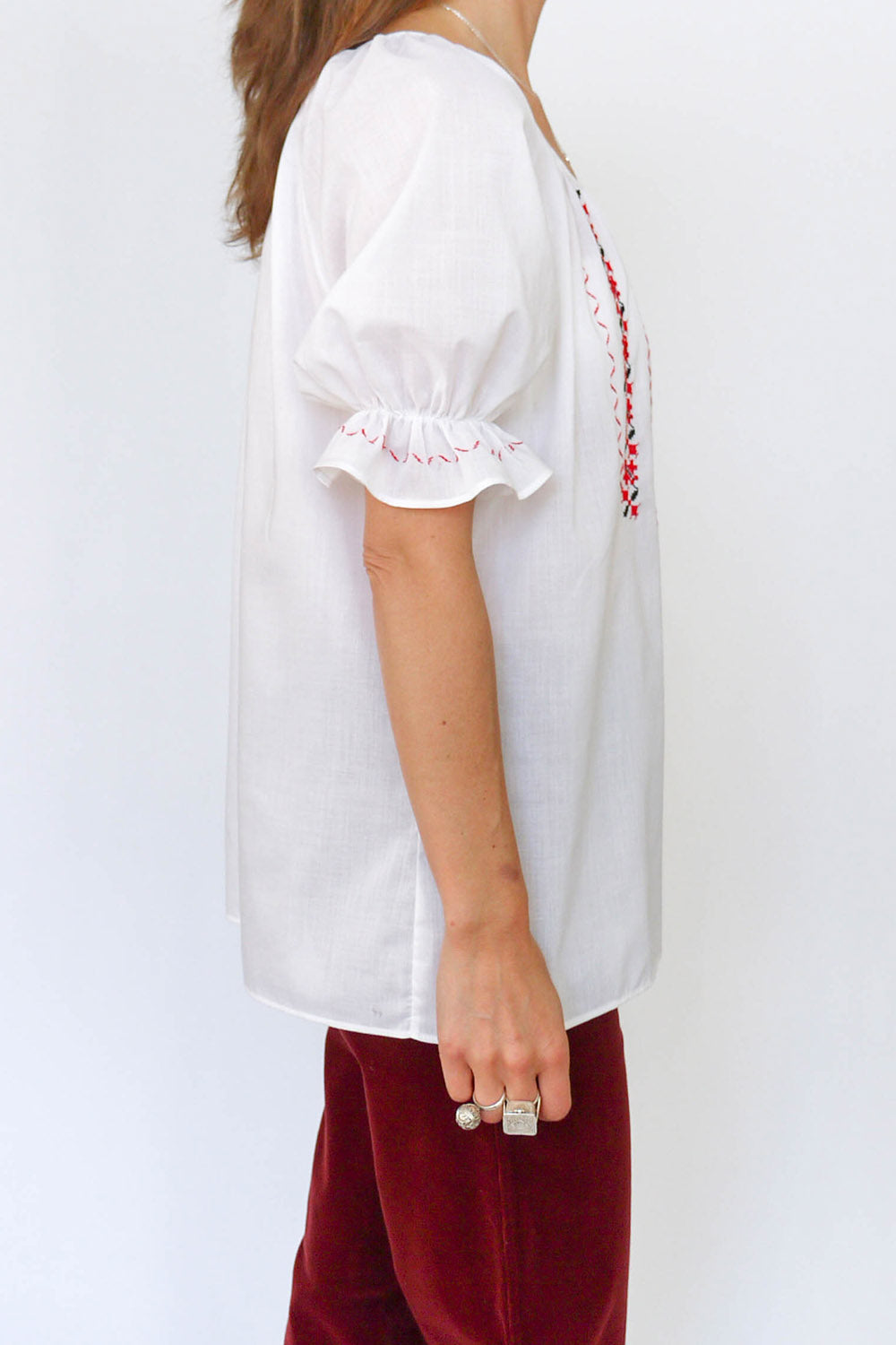 Vintage 70s folklore geborduurde tuniek_5