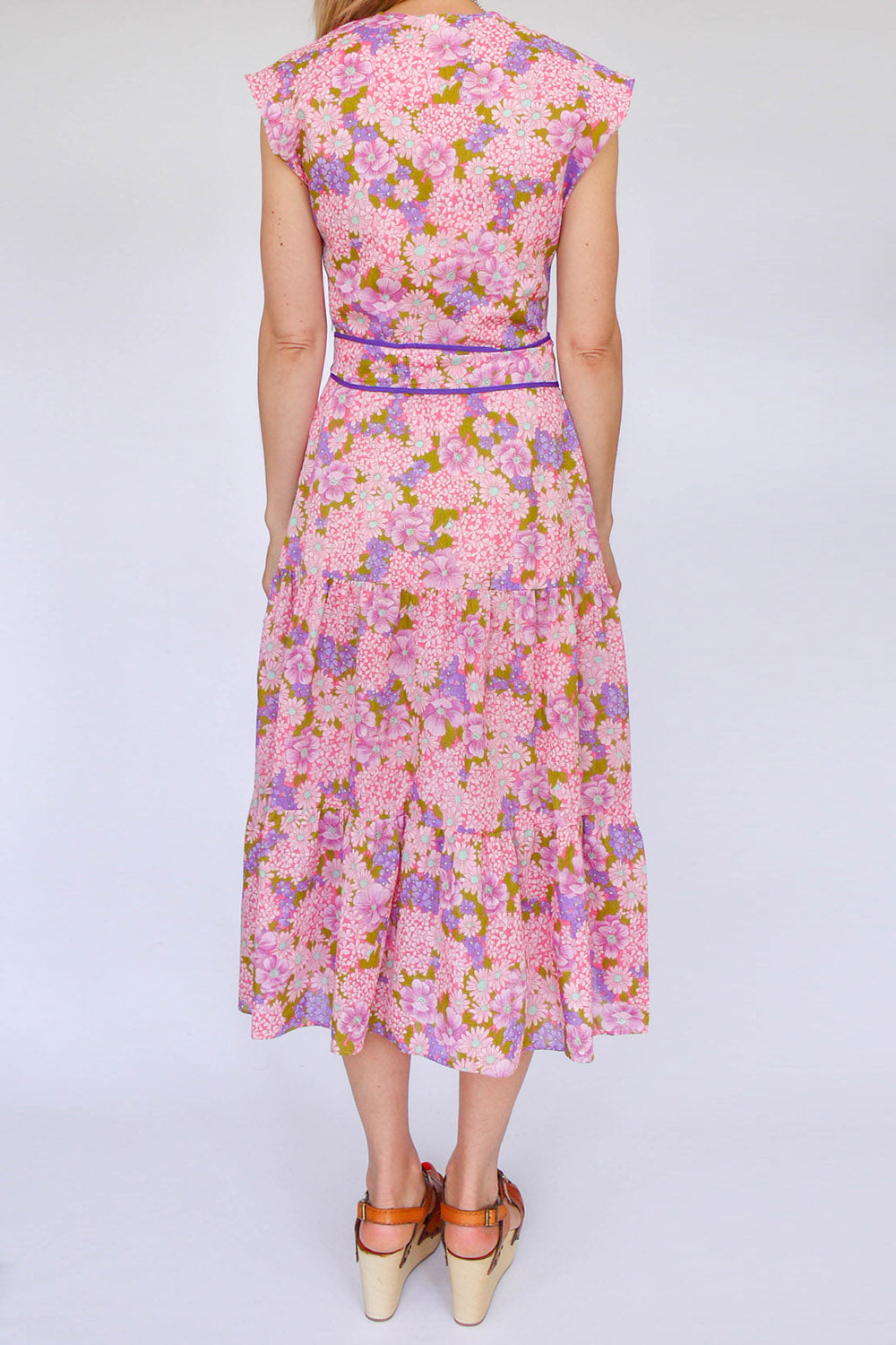 Vintage 70s gebloemde jurk_3